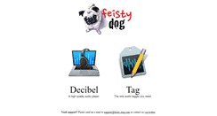 Desktop Screenshot of feisty-dog.com